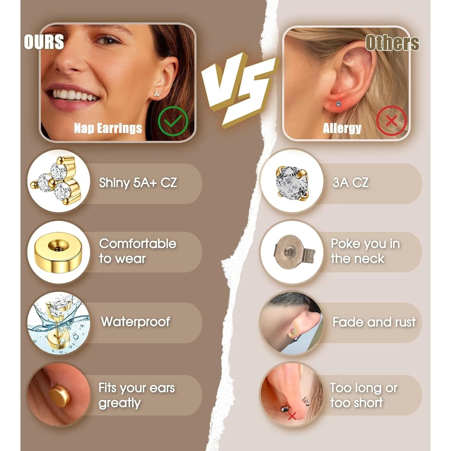 Bobisty Pure Shine Earrings