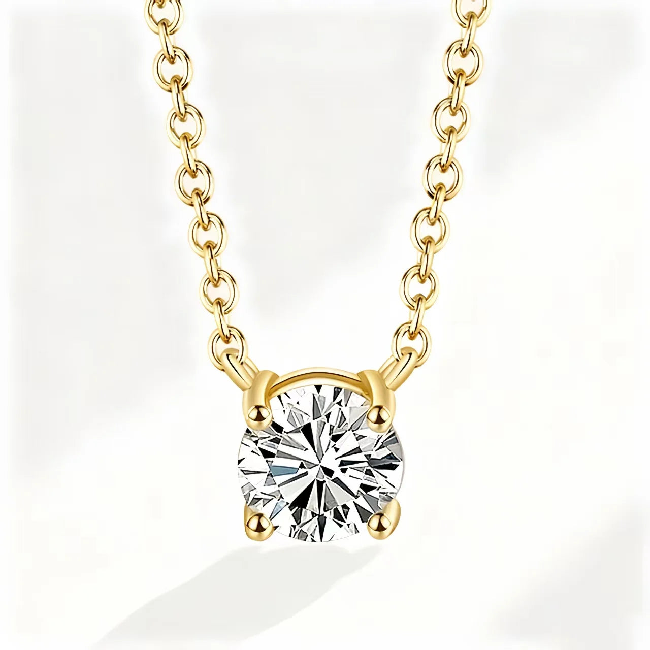 Aurora Zircon Clavicle Necklace