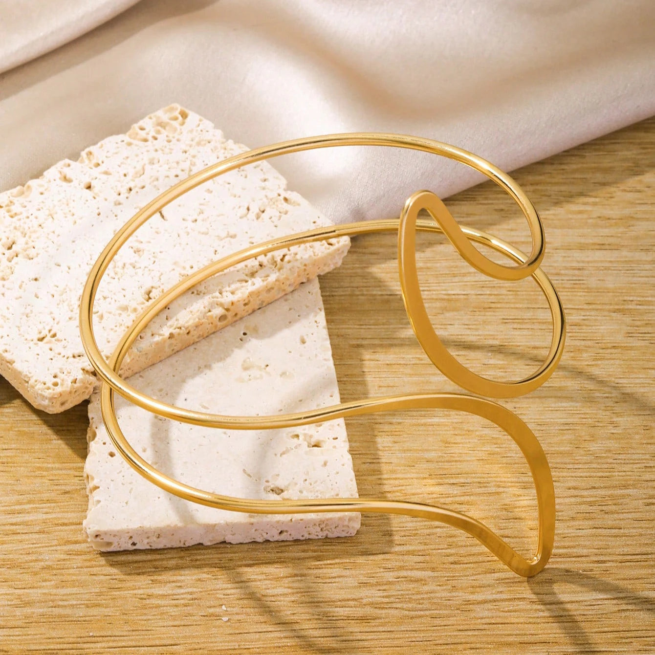 Aurora Boho Gold Cuff