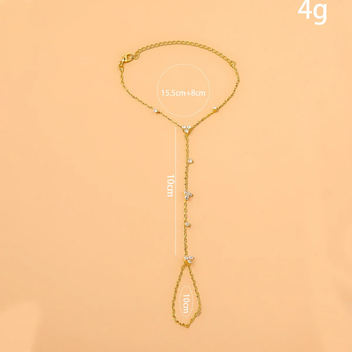 Lumière Fleur Crystal Bracelet